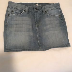 7 for All Man Kind denim jeans . Size 14 girls